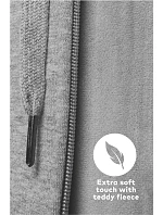 Promodoro 5505 Dámská mikina s kapucí z těžké bavlny 40.5505 heather grey Promodoro 5505 Dámská mikina s kapucí z těžké bavlny 40.5505 heather grey