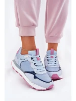 Dámské semišové sportovní boty Big Star HI-POLY SYSTEM – modré