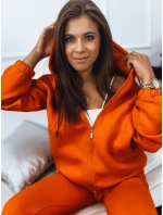 Dámská tepláková souprava AMILIA PREMIUM oranžová FashionStreet AY0744 Dámská tepláková souprava AMILIA PREMIUM oranžová FashionStreet AY0744