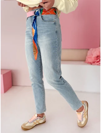 Dámské džínové kalhoty mom fit NEWGEN blue FashionStreet UY2470