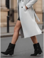 Dámské semišové kozačky s širokým svrškem černé FashionStreet ZY1026 Dámské semišové kozačky s širokým svrškem černé FashionStreet ZY1026