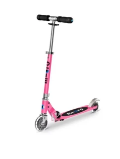 Mikro skútr Sprite Pink LED