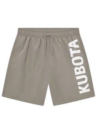 Pánské šedé plavecké šortky Kubota K25SS-204-003-22-1