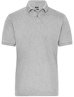 Daiber JN 1806 Pánské pracovní elastické bio polo - Solid 02.1806 grey heather Daiber JN 1806 Pánské pracovní elastické bio polo - Solid 02.1806 grey heather