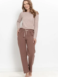 3642 DÁMSKÉ DLOUHÉ PYŽAMO NORELLA S–XL