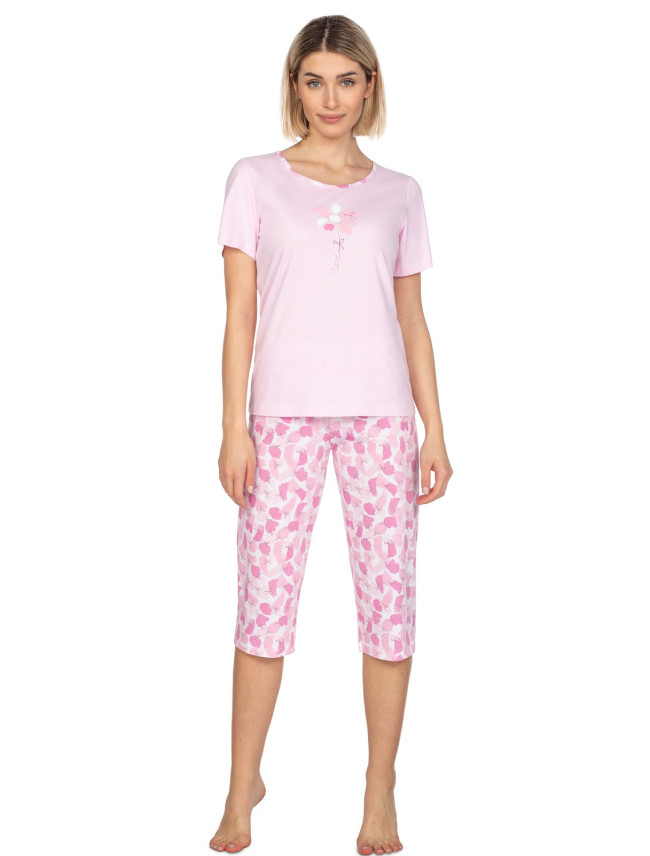 Dámské pyžamo Regina 661 M-XL kr/r L24