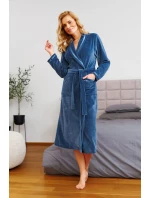Dámský župan 1078 blue - Doctornap