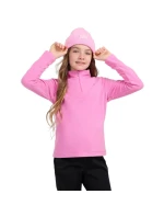 Dívčí fleecová mikina 4F F060 fuchsiová 4FJWAW25UFLEF060 55S