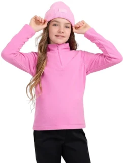 Dívčí fleecová mikina 4F F060 fuchsiová 4FJWAW25UFLEF060 55S