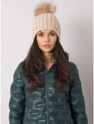 Dámská čepice 17 béžová Dámská čepice 17 béžová