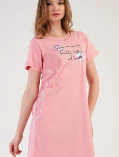 Dámské domácí šaty s krátkým rukávem Betty