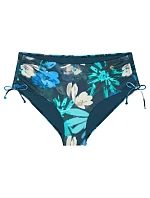 Dámské plavkové kalhotky Summer Fleur Maxi Turquoise tyrkysové - TRIUMPH