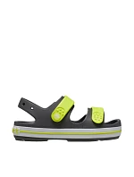 Dětské sandály Crocs Crocband Cruiser graphite yellow 209423 1NJ