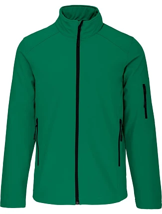 Kariban K 401 Pánská 3-vrstvá softshellová bunda 20.K401 kelly green Kariban K 401 Pánská 3-vrstvá softshellová bunda 20.K401 kelly green