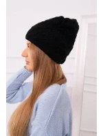 Dámská čepice Dagmara K332 černá Dámská čepice Dagmara K332 černá