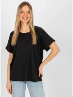 Dámská halenka LK BZ 509252.25x černá - FPrice Dámská halenka LK BZ 509252.25x černá - FPrice