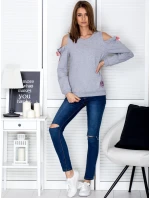 Mikina PL BL 1452.02 šedá