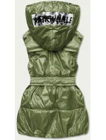 Zelená dámská oversize vesta (KA-016) Zelená dámská oversize vesta (KA-016)