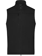 Daiber JN 1170 Pánská 3-vrstvá softshellová vesta 02.1170 black