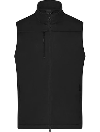 Daiber JN 1170 Pánská 3-vrstvá softshellová vesta 02.1170 black