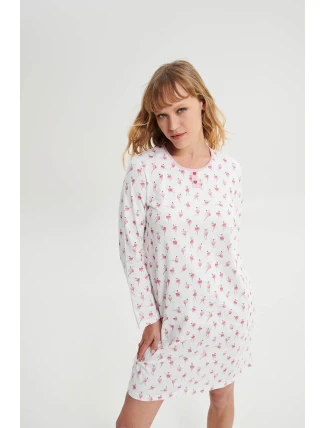 Vamp - Noční košile s dlouhým rukávem 19453 - Vamp Vamp - Noční košile s dlouhým rukávem 19453 - Vamp