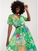 Šaty DHJ SK 13162 3.90 zelená Šaty DHJ SK 13162 3.90 zelená