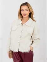 IT KR bunda FL10001.54 světle béžová