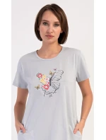 Dámské domácí šaty s krátkým rukávem Amelia Dámské domácí šaty s krátkým rukávem Amelia