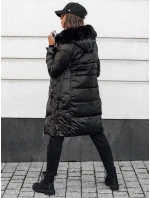 Dámská prošívaná zimní bunda s kapucí černá ULTRAWAY FashionStreet TY4628