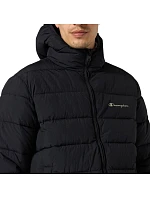 Pánská bunda Champion s kapucí černá 221548 KK001 pánské