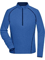 Daiber JN 497 Dámské funkční tričko s dlouhým rukávem 02.0497 blue melange/navy Daiber JN 497 Dámské funkční tričko s dlouhým rukávem 02.0497 blue melange/navy