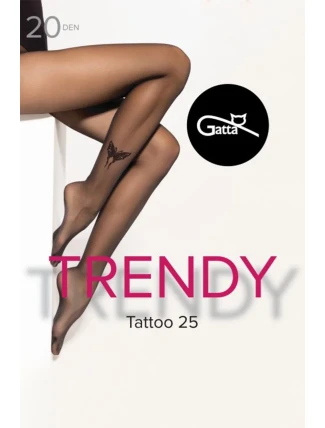 Gatta Tattoo 25 20 DEN barva:nero