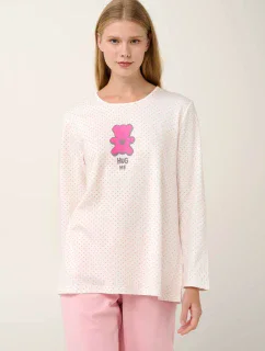 Vamp - Dámské bavlněné pyžamo s potiskem 21932 - Vamp