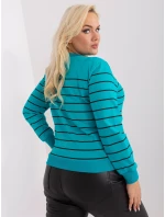 Halenka RV BZ 9243.27P tyrkysová Halenka RV BZ 9243.27P tyrkysová