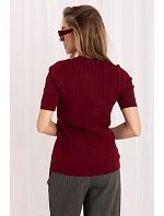 Svetr s krátkým rukávem model 230898 Italy Moda Svetr s krátkým rukávem model 230898 Italy Moda