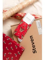 Ponožky Steven art.136 Świąteczne damskie 35-40