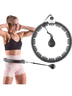 HMS HHW06 obruč s výstupky, závažím a počítadlem černá HMS HHW06 obruč s výstupky, závažím a počítadlem černá