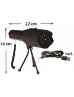 PROJEKTOR LED PROJEKTOR VYMĚNITELNÝ FILM HALLOWEEN SVÁTKY