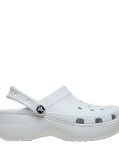 Dámské dřeváky Crocs Classic Platform broken white 206750 1NK dámské