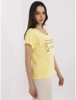 Tričko CLM TS 1729.86 žluté