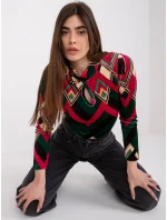 Halenka DHJ BZ 6291 2.32P tmavě zelená Halenka DHJ BZ 6291 2.32P tmavě zelená