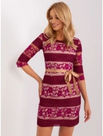 LK SK 507231 šaty.71P fialová