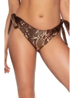 Dámský spodní díl plavek / brazilky SF-166/10/B Měděný lesk vzor - Ava Dámský spodní díl plavek / brazilky SF-166/10/B Měděný lesk vzor - Ava