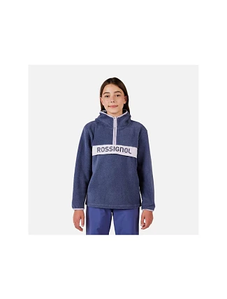 Dětská mikina ROSSIGNOL JR ALLTRACK ANORAK FLEECE, modrá Dětská mikina ROSSIGNOL JR ALLTRACK ANORAK FLEECE, modrá