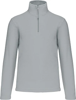 Kariban K 912 Mikrofleecová mikina s 1/4 zipem "Enzo" 20.K912 snow grey