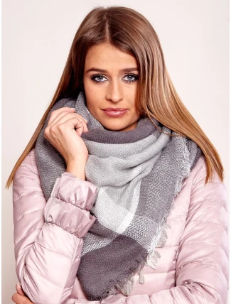 Šátek AT CH 171201.11 tmavě šedý