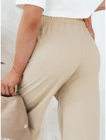Dámské kalhoty KLINTAL beige FashionStreet UY2097