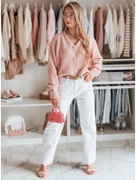 Dámské široké džíny DELUSSIA white FashionStreet UY2671