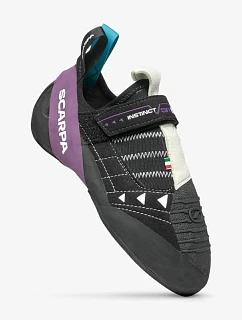 Lezecké boty Scarpa Instinct VSR LV – černá/fialová/mléčná
