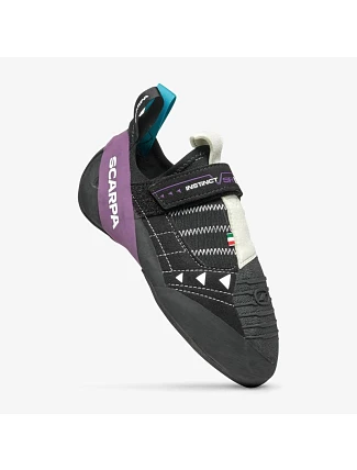 Lezecké boty Scarpa Instinct VSR LV – černá/fialová/mléčná